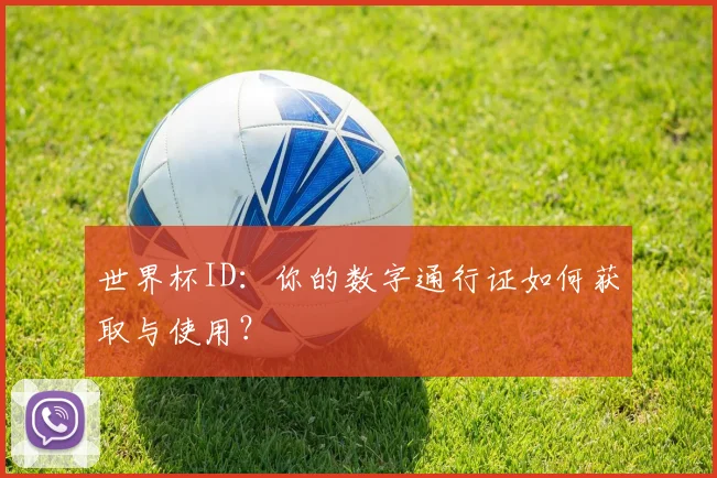 世界杯ID：你的数字通行证如何获取与使用？